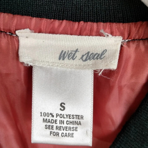 Wet Seal Womens Small Black Long Full Zipper Jacket - Picture 3 of 15